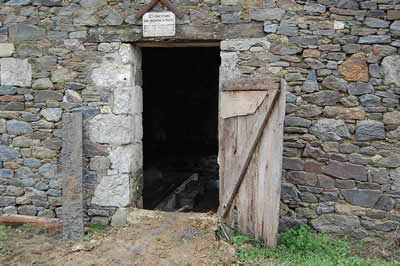 entrée de l'atelier